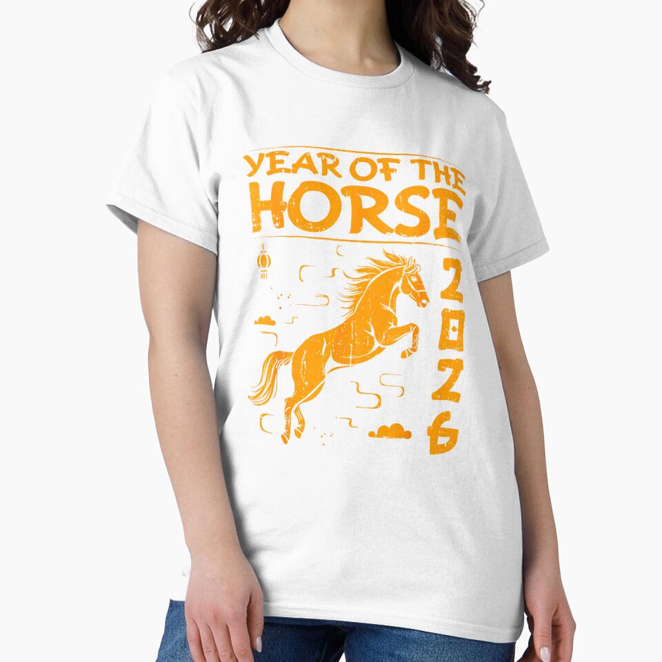 Year Of The Horse 2026 Chinese Zodiac by MerchDeviant
