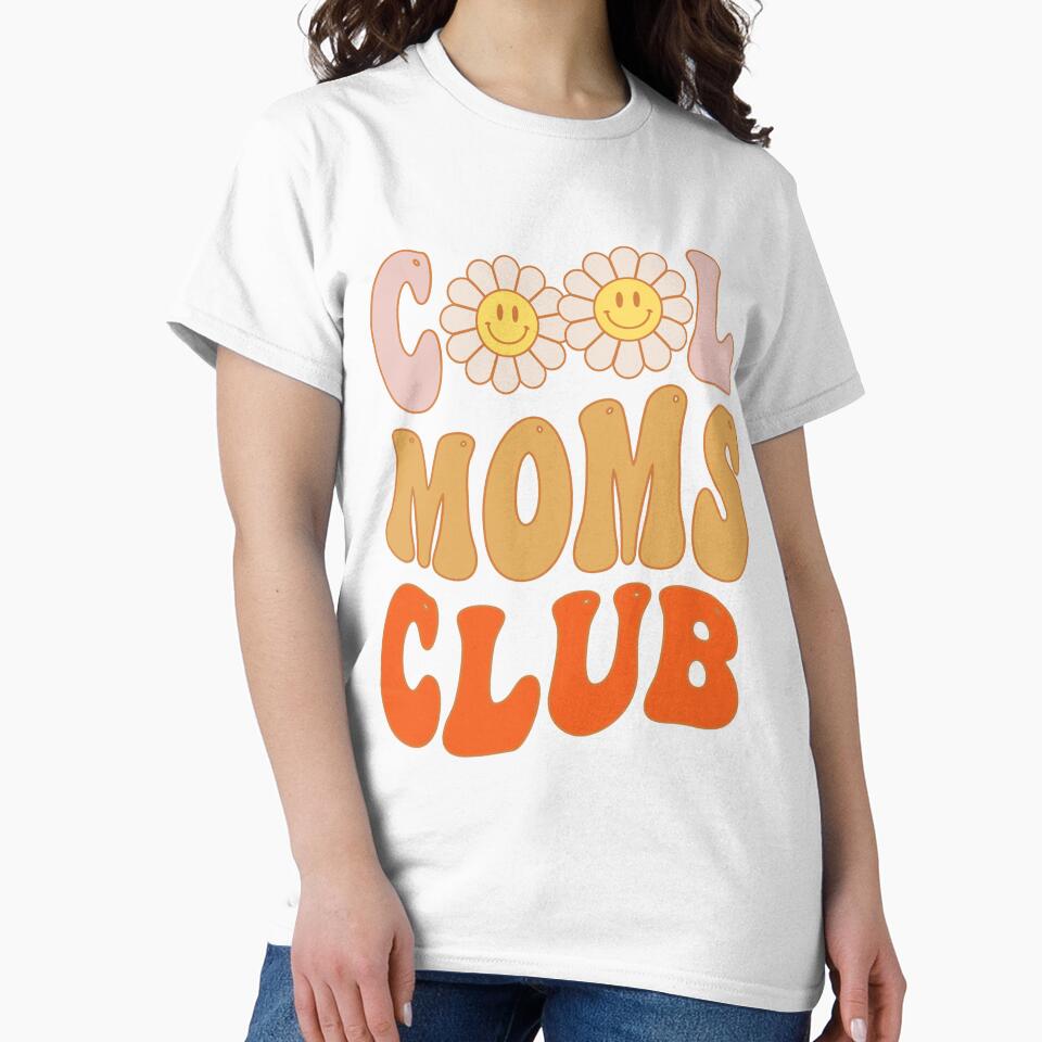 Cool Moms Official Club Member Funny Cute Retro by Comfort Dept®