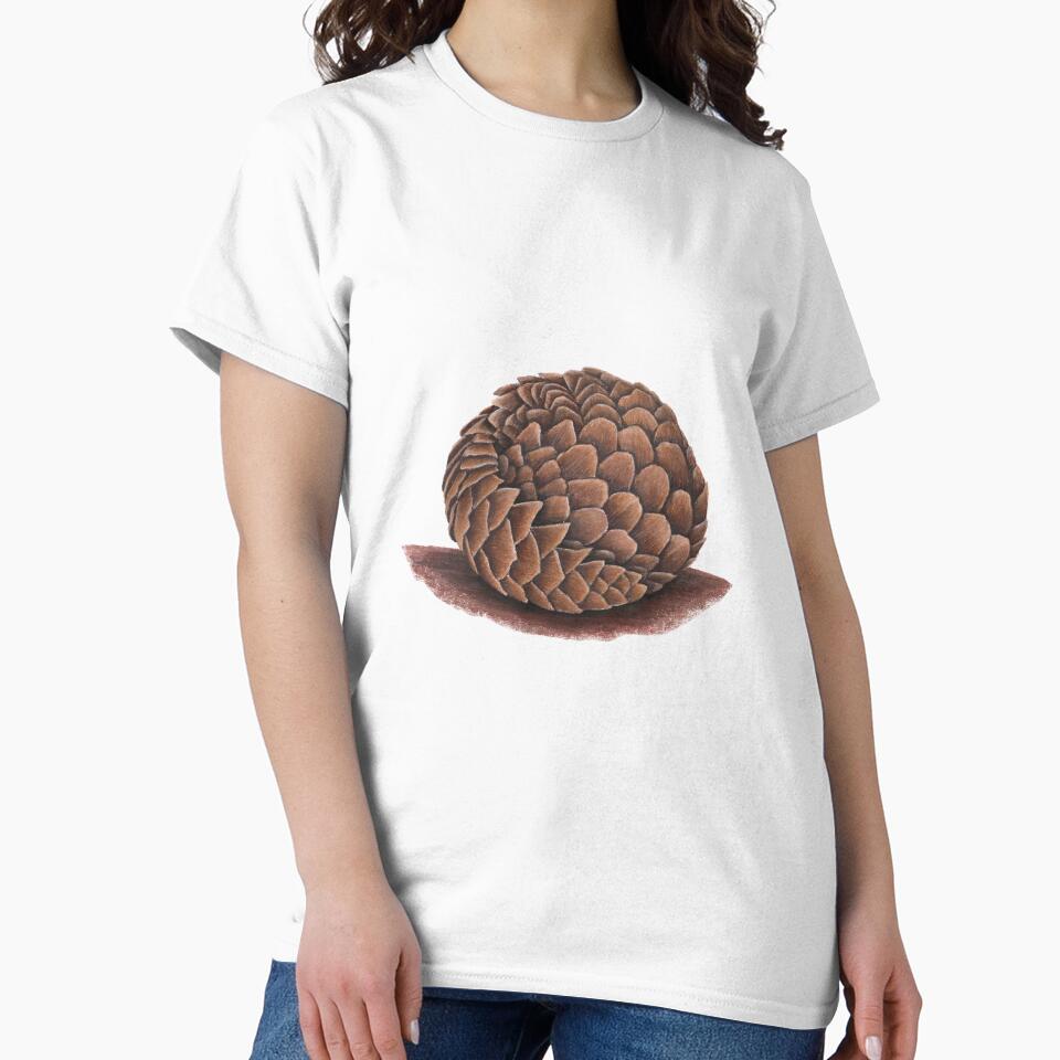Pangolin in a ball by Chouetteplanete