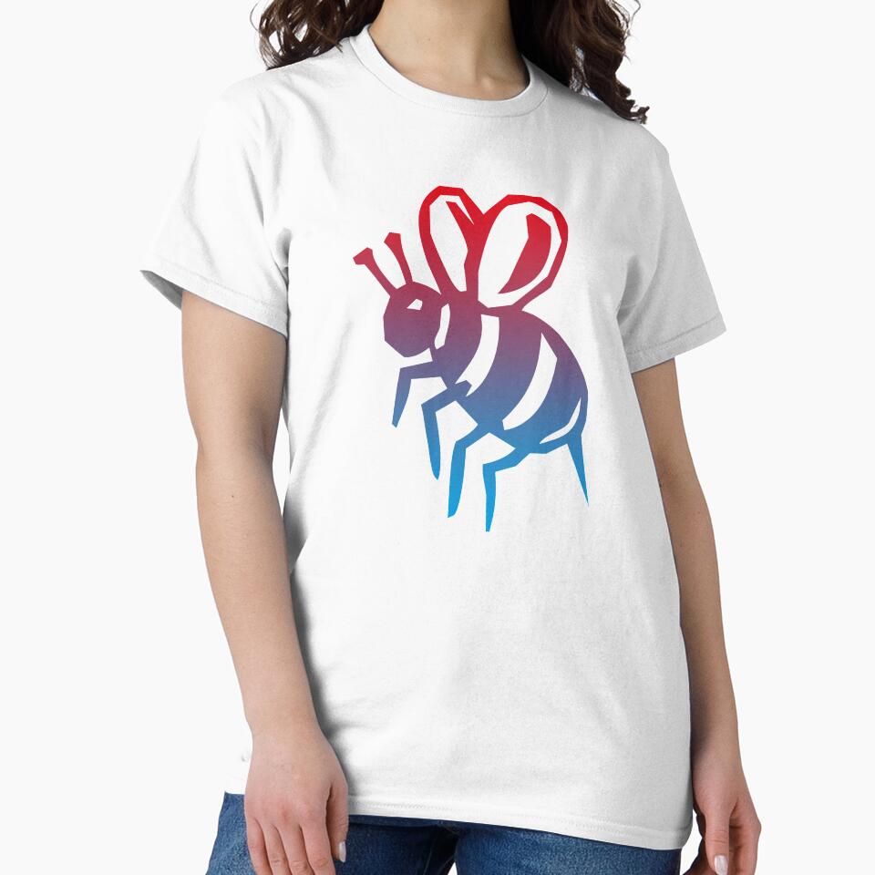 Save The Bees (Red Blue) by SassyClassyMe
