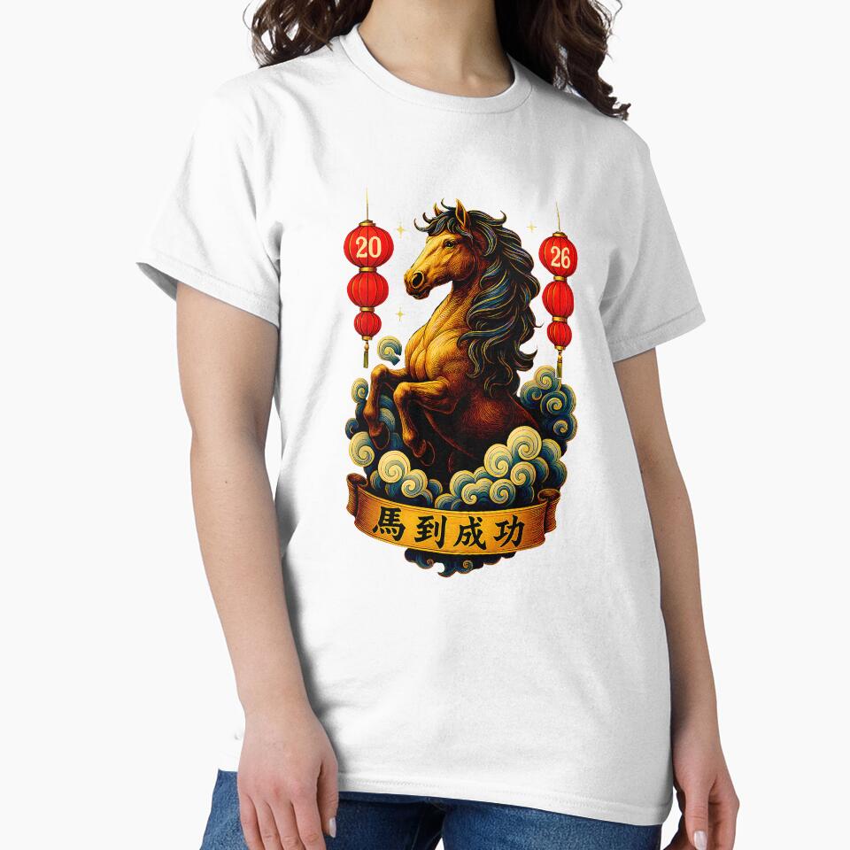 2026 Horse Lunar New Year Prosperity by MerchDeviant