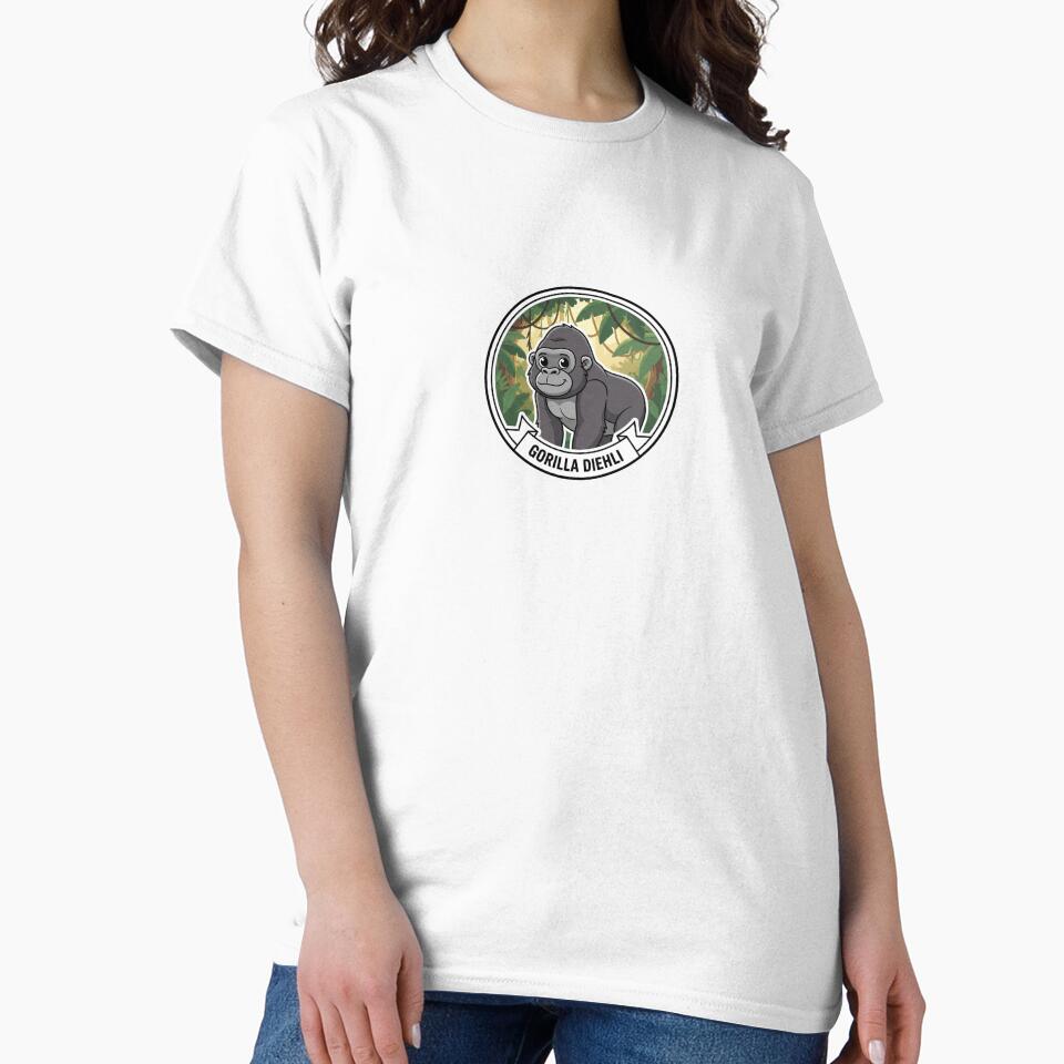 Cross River gorilla – Gorilla gorilla diehli by ArttiemStudio