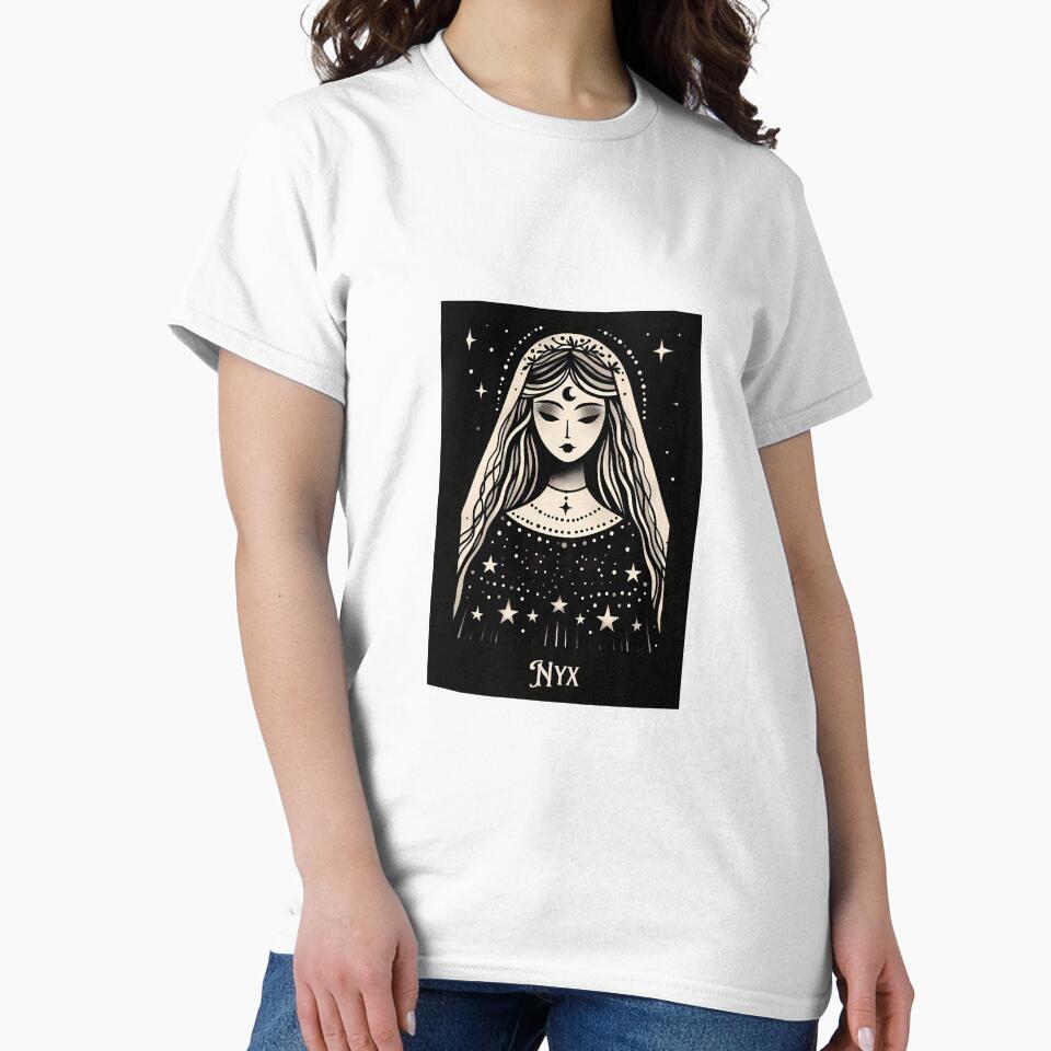 Nyx: Primordial Goddess of Night, Mysteries, and Stars by morwenna-