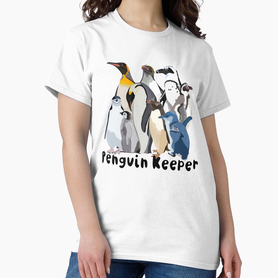 P is for Penguin Keeper Penguin Keeper – Wildlife Care and Conservation Design for Animal Lovers by PrettylittlepastelUk
