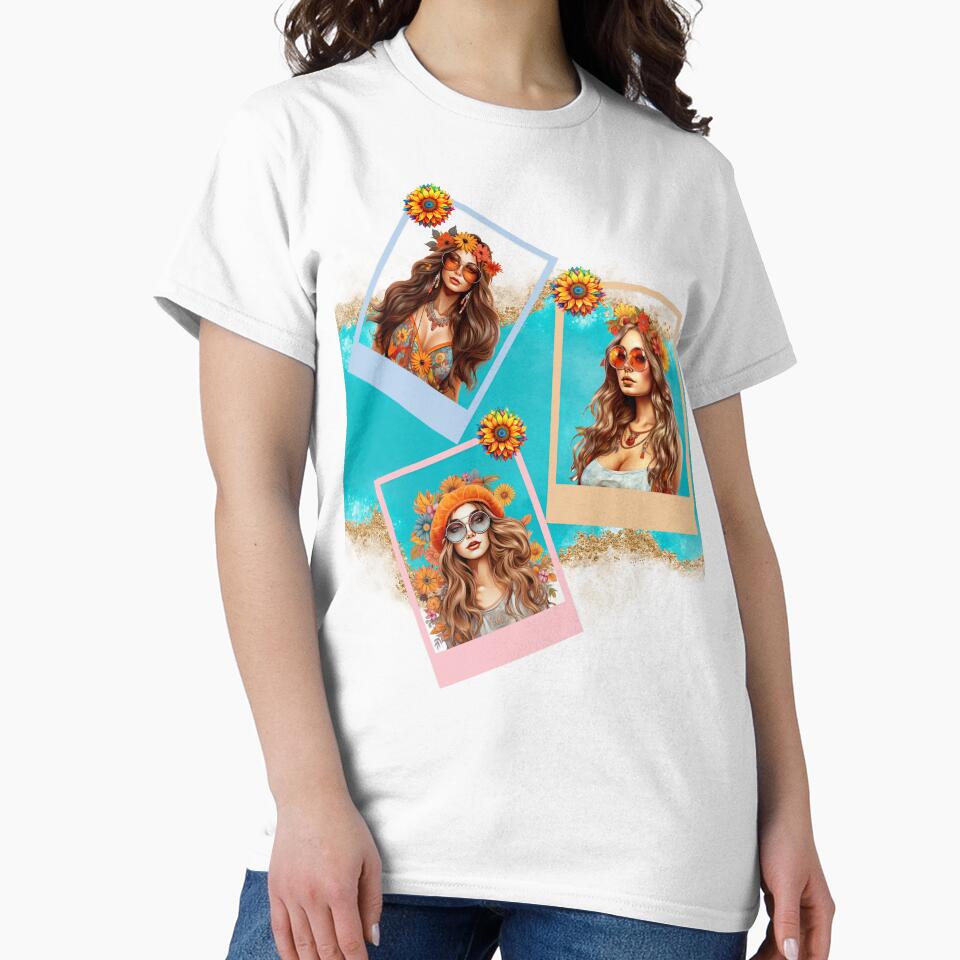 Hippie girl by M art & design