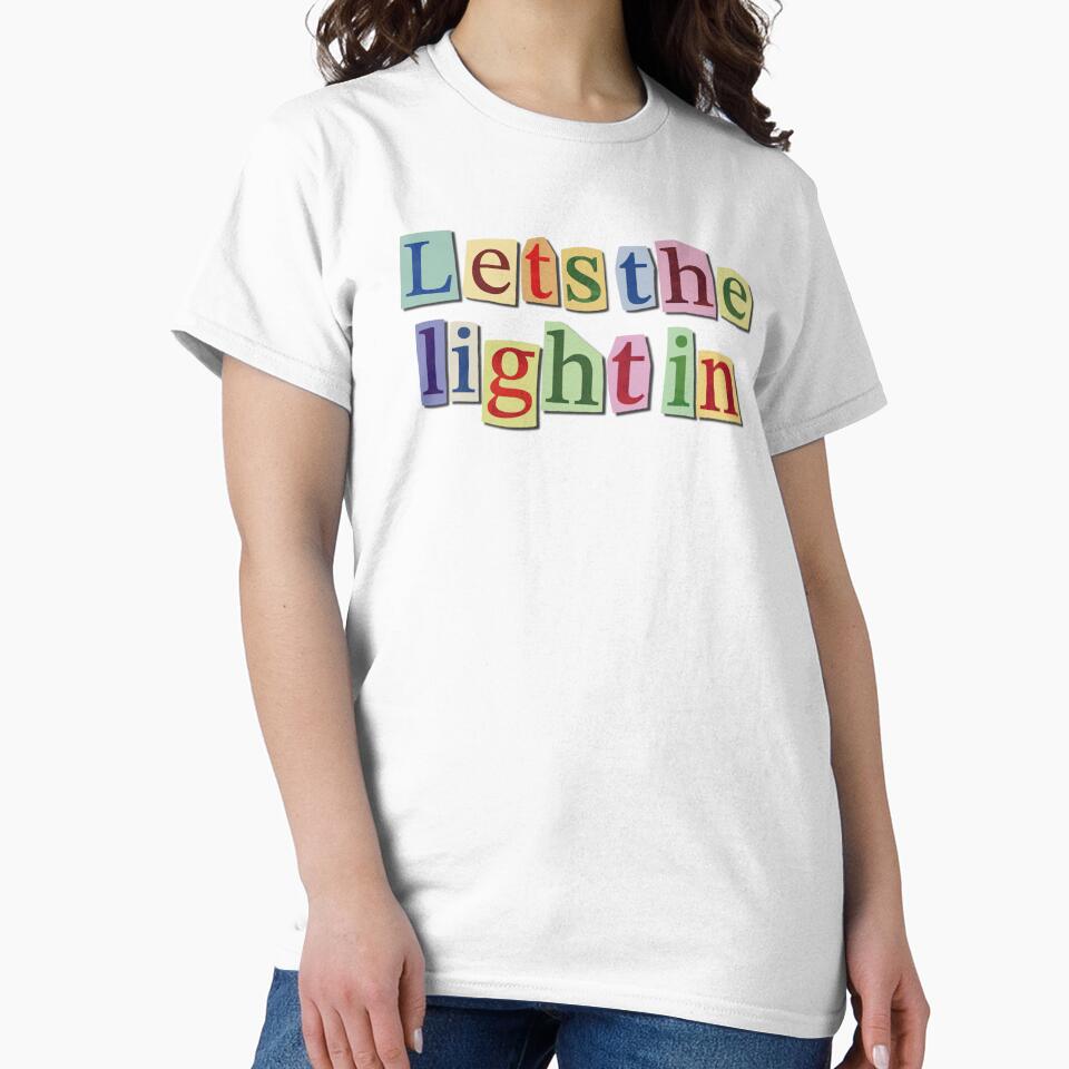 Lets the Light In – Inspirational Collage Typography by tviyluv