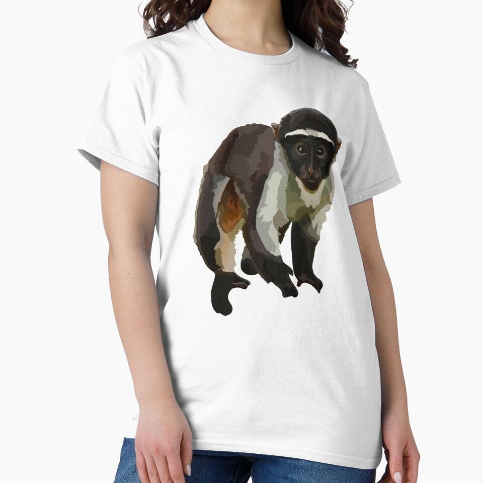 R is for Roloway Monkey,Roloway Monkey: The Rare and Endangered Primate of West Africa by PrettylittlepastelUk