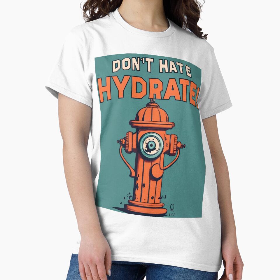 Don't Hate, Hydrate by AS94 Creative Designs