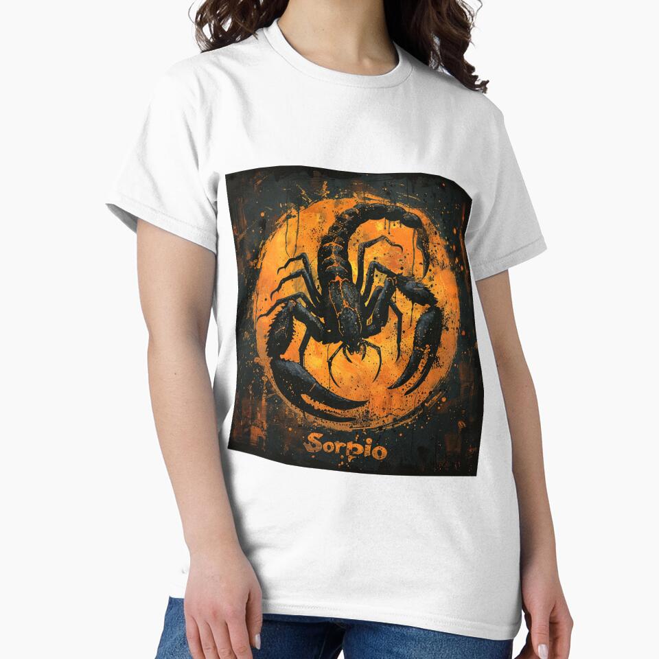 Grunge Style Scorpio Zodiac Sign by AiHead