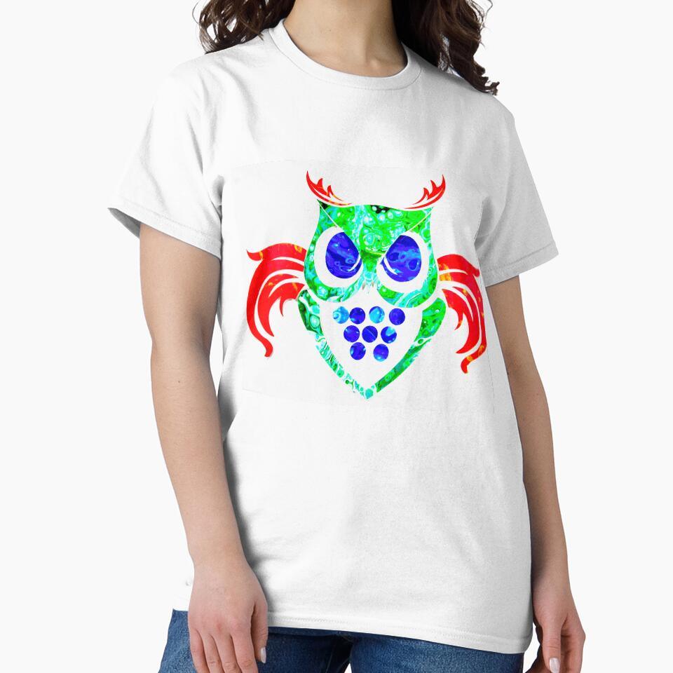 Colorful Owl by PaintedbyCarol