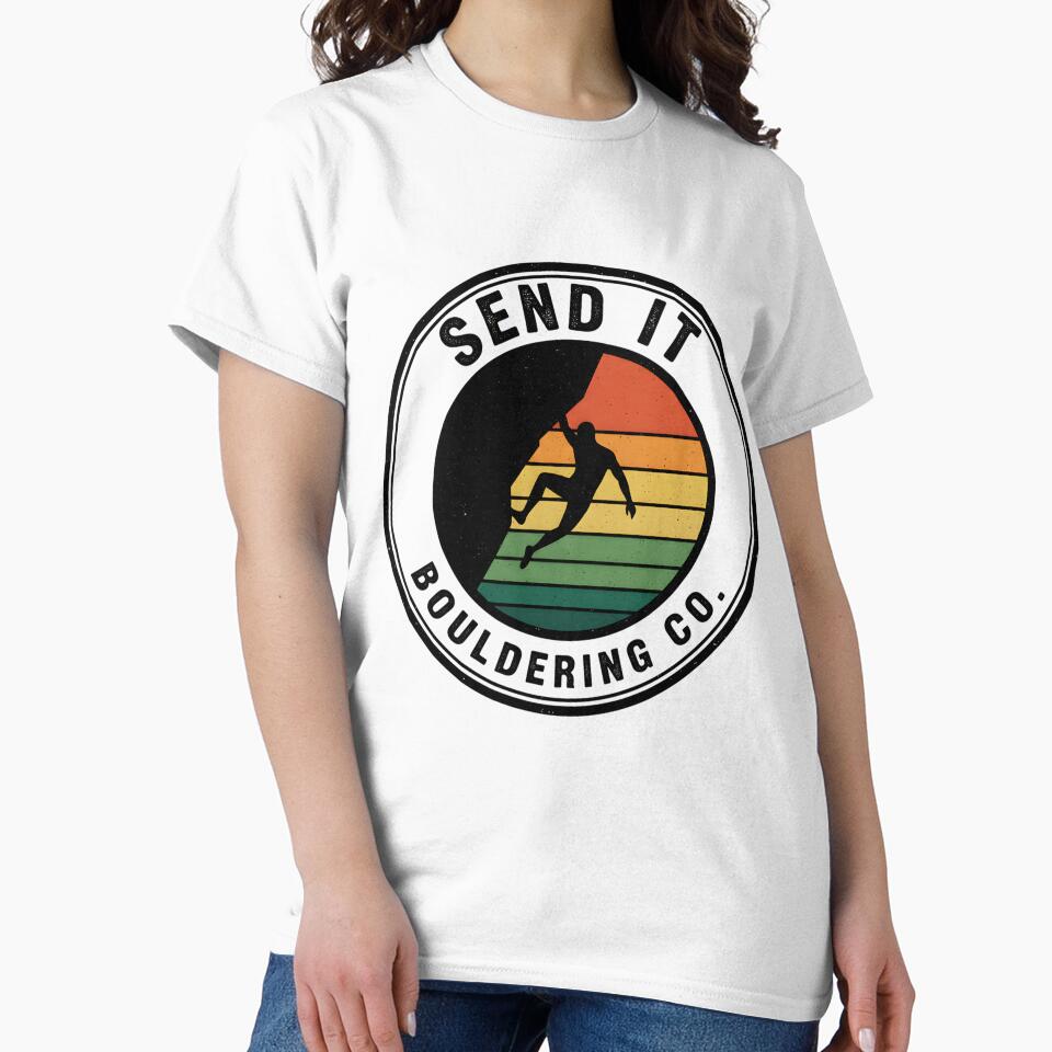Bouldering Send it by AnnaSoulDigitalDesign
