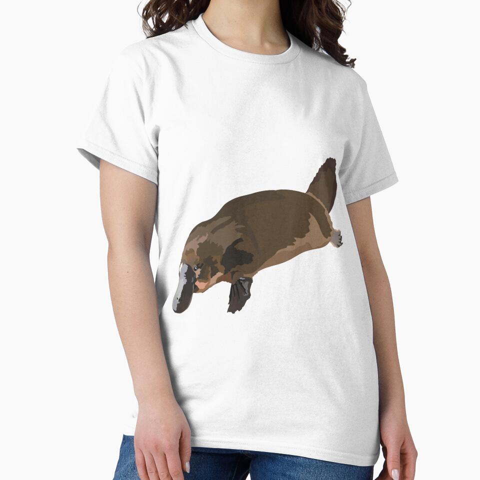 P is for Platypus, Platypus – Weird and Wonderful Wildlife Design for Animal Lovers by PrettylittlepastelUk