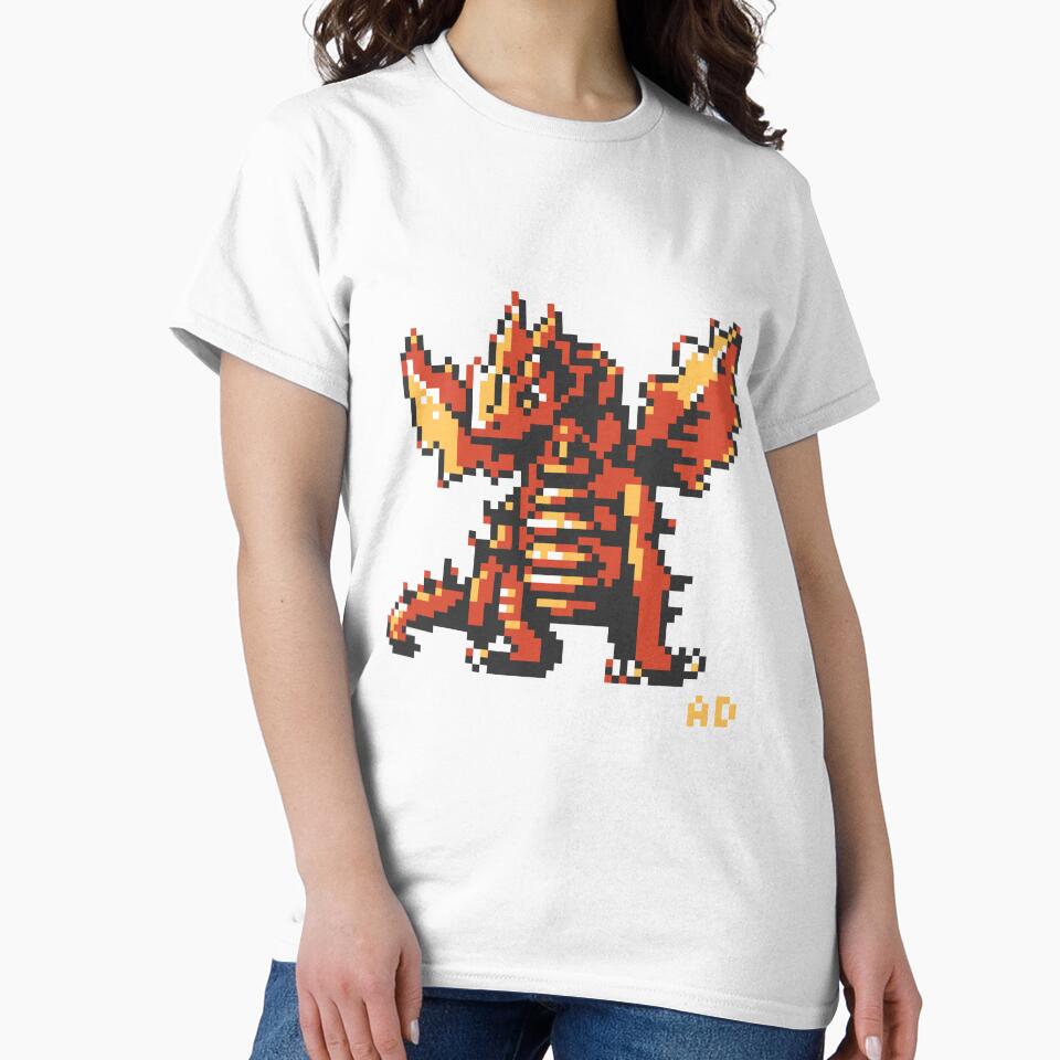 8-bit Dragon by Ash Dadoun