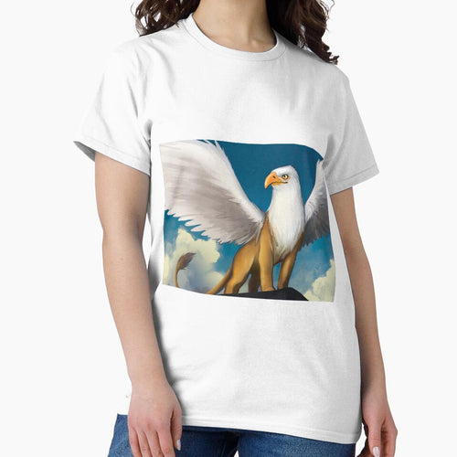 A Mighty Griffin standing on a cliff by Aktio  Design