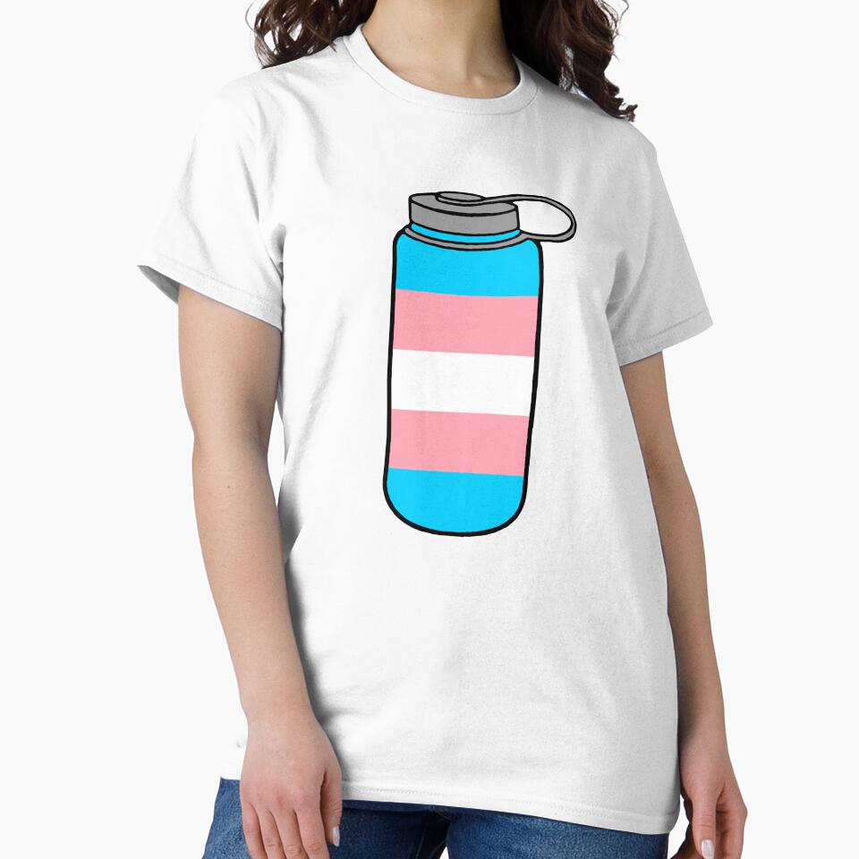 Trans Nonbinary Pride Nalgene Water Bottle by maura41
