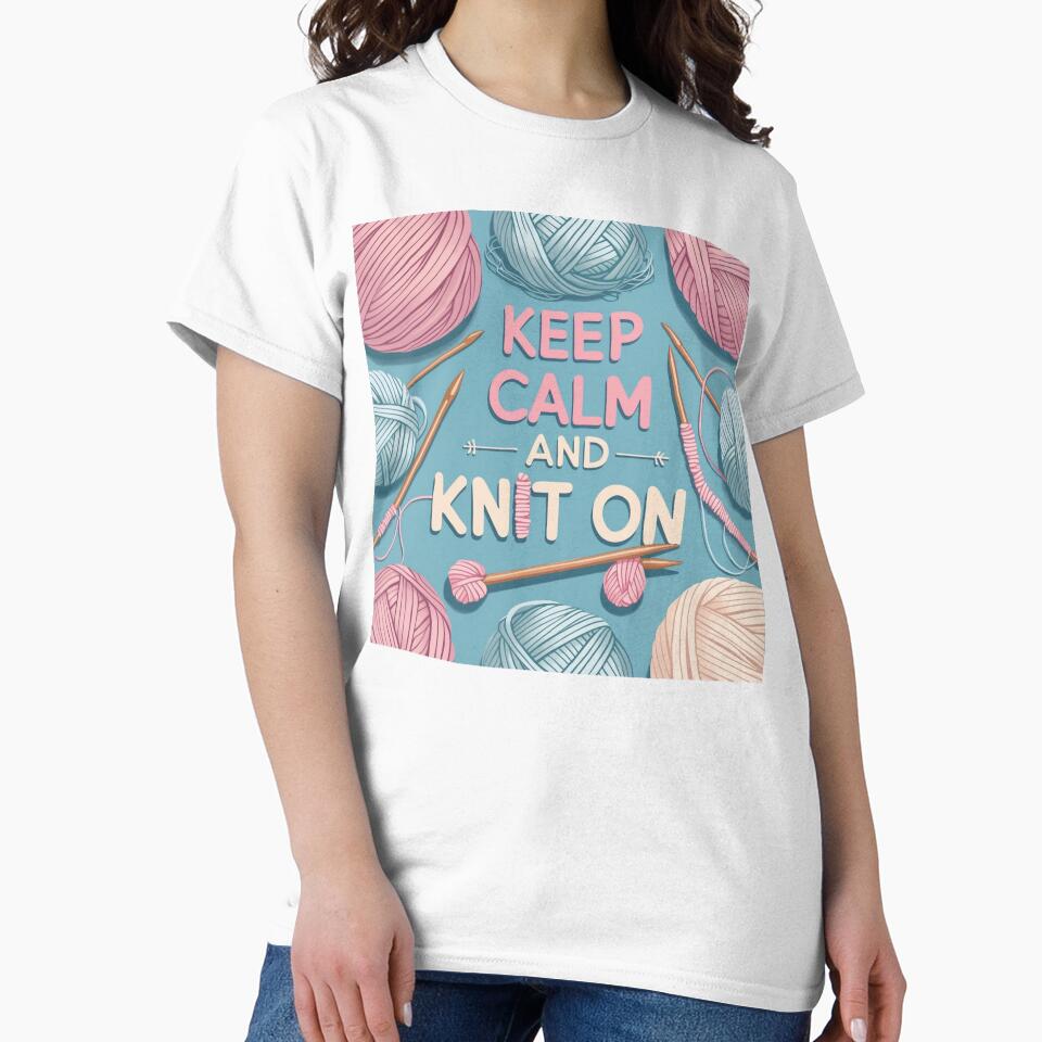 Keep Calm and Knit On by 0606PM