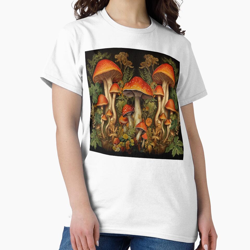 Cottage Core Mushroom by MSRART