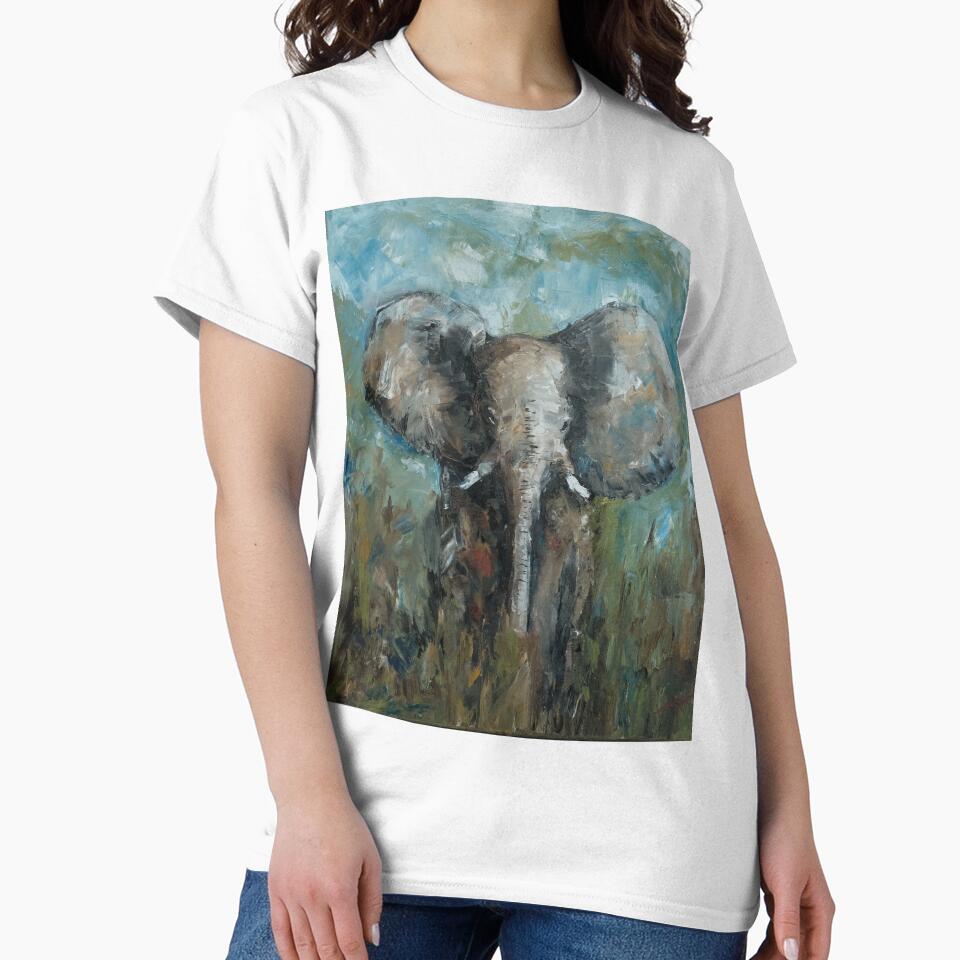 The Elephant | Oil Painting by DanHoward