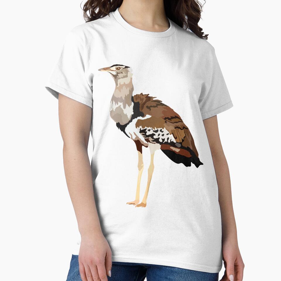 K is for Kori Bustard ,Kori Bustard: The Heaviest Flying Bird of the African Savanna by PrettylittlepastelUk