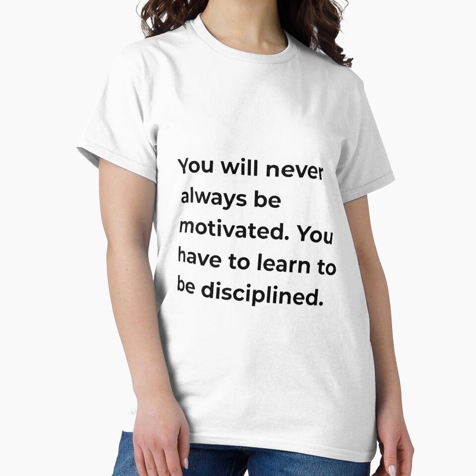 Discipline Over Motivation HD Sticker – New Year Gym Mindset Training Quote | 2026 new year resolution and goals by MillionaireGenZ ⭐⭐⭐⭐⭐ (5.0)