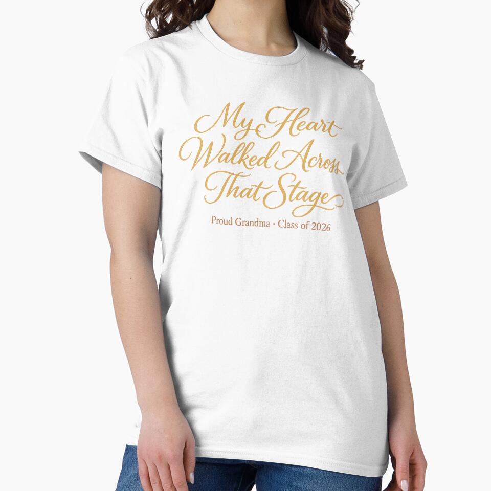 Proud Grandma Class of 2026 – Gold Script by Gabmod14