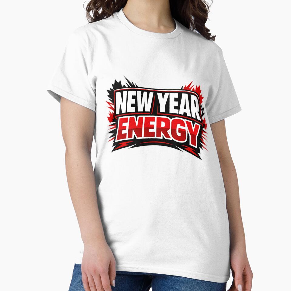 New Year Energy – New Year's Motivation T-shirt | Dynamic Style Canada by mocci10