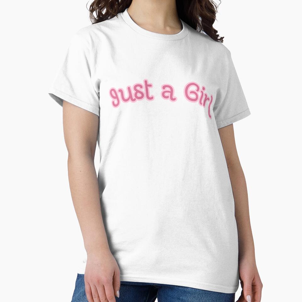 Just a Girl – Minimal Pink by KleanGirlAesthetics
