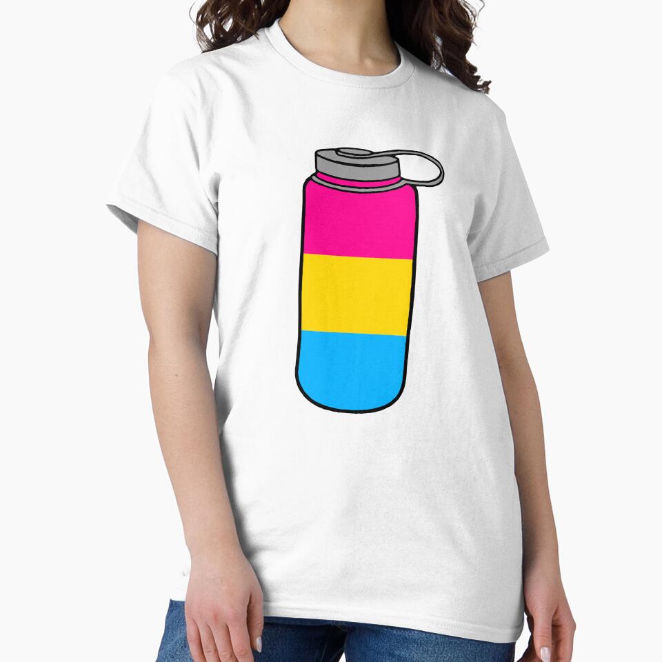Pansexual Pride Nalgene Water Bottle by maura41