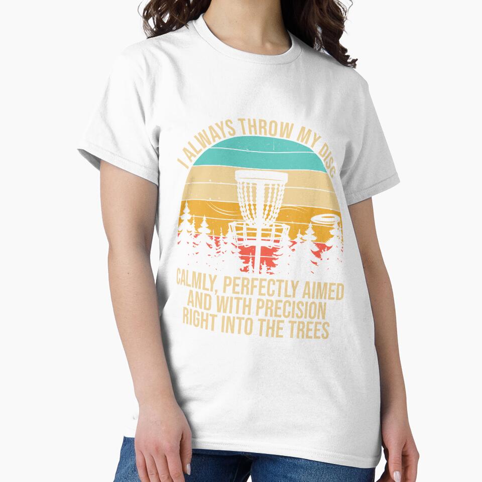 Funny Disc golfing disc golfer Disc golf frolfing joke quote by teeartforyou