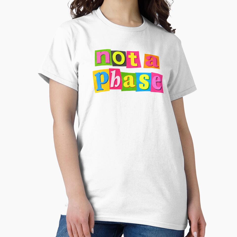 Not a Phase – Bold Collage Sticker by tviyluv