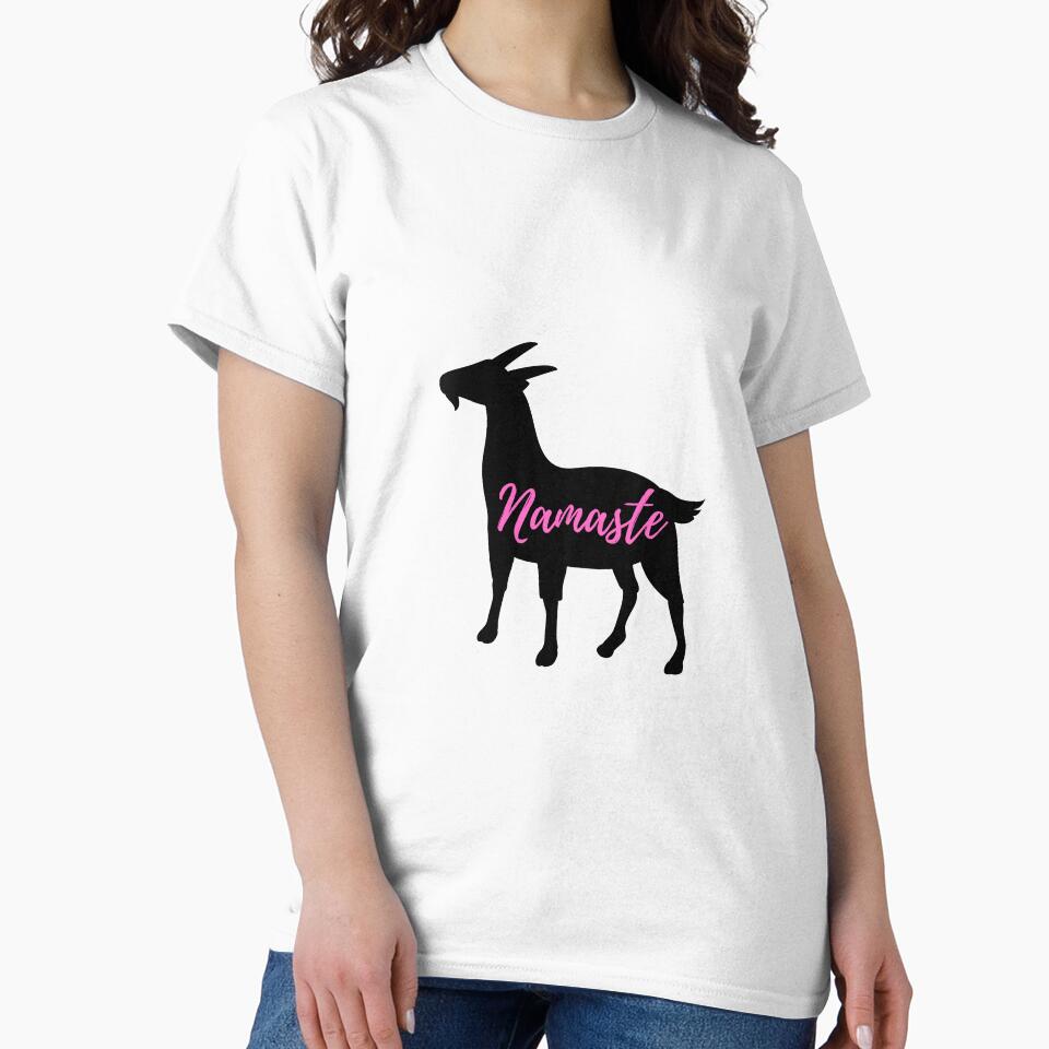 Namaste Goat Yoga Partner Goat Therapy by Dilabirdy