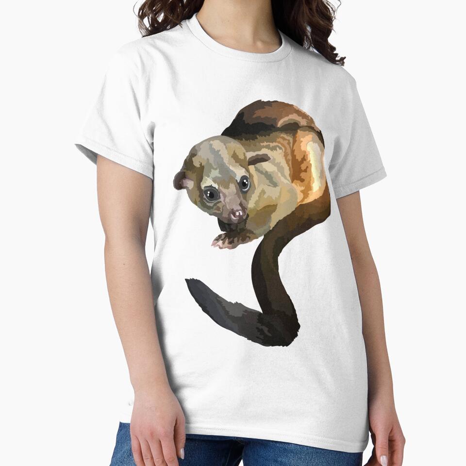 K is for Kinkajou Keeper ,Kinkajou Keeper Design – Dedicated Tropical Mammal Care and Wildlife Keeper Artwork by PrettylittlepastelUk