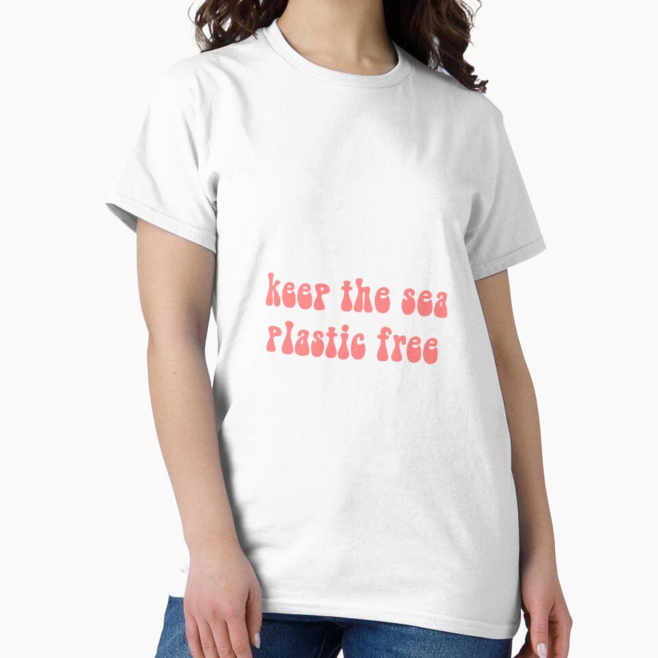 Keep the sea plastic free - Red by Rae P