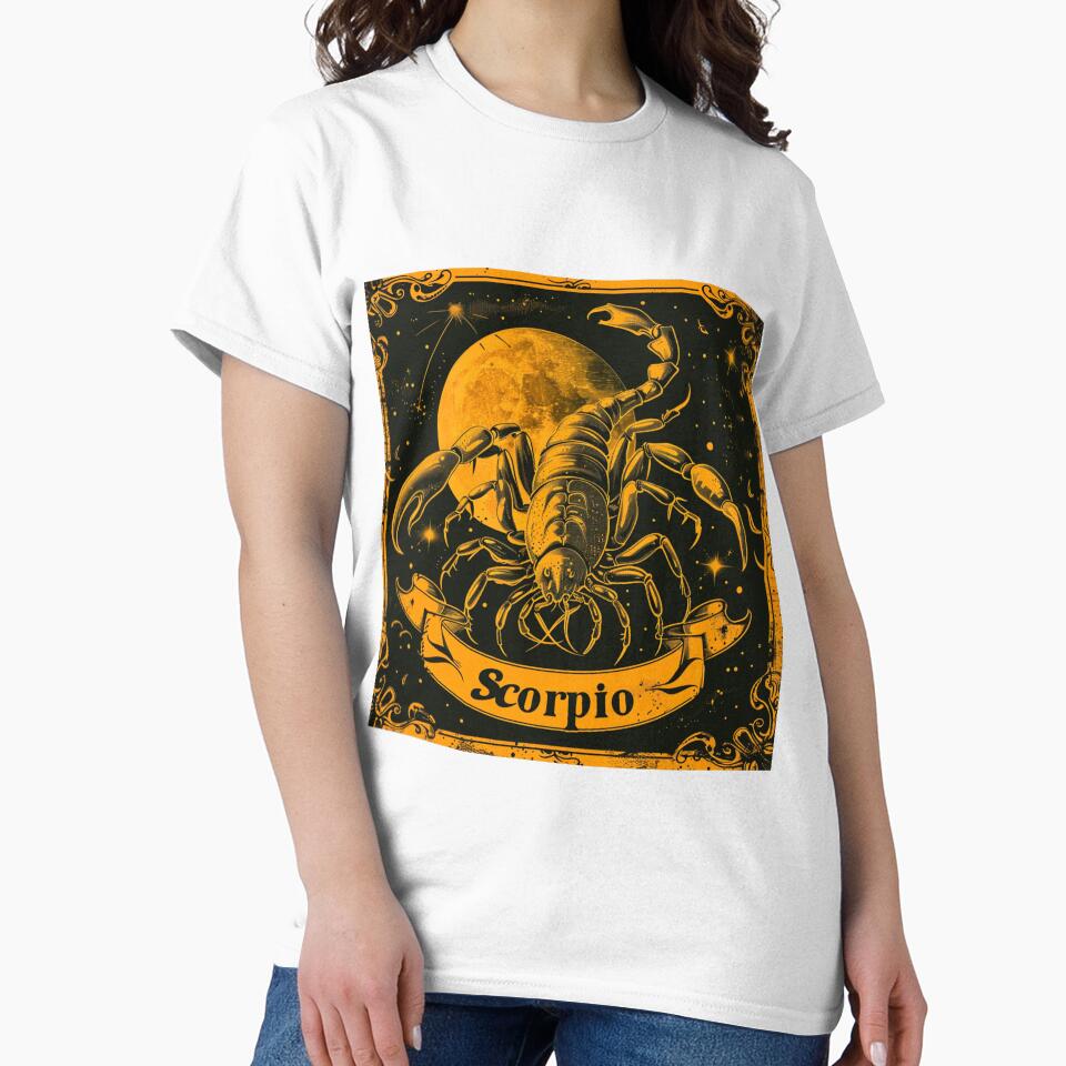 Vintage Style Scorpio Zodiac Sign by AiHead
