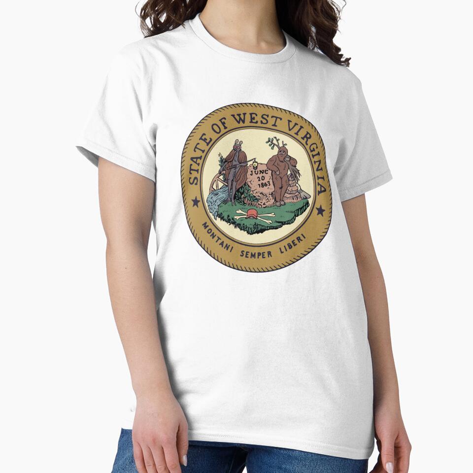 Cryptid State Seal of West Virginia by Egertron