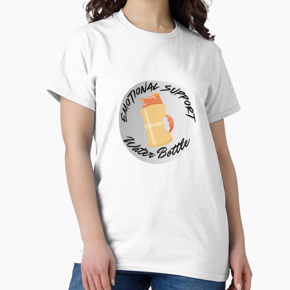 Emotional support water bottle, Yellow by Evelyn Designs