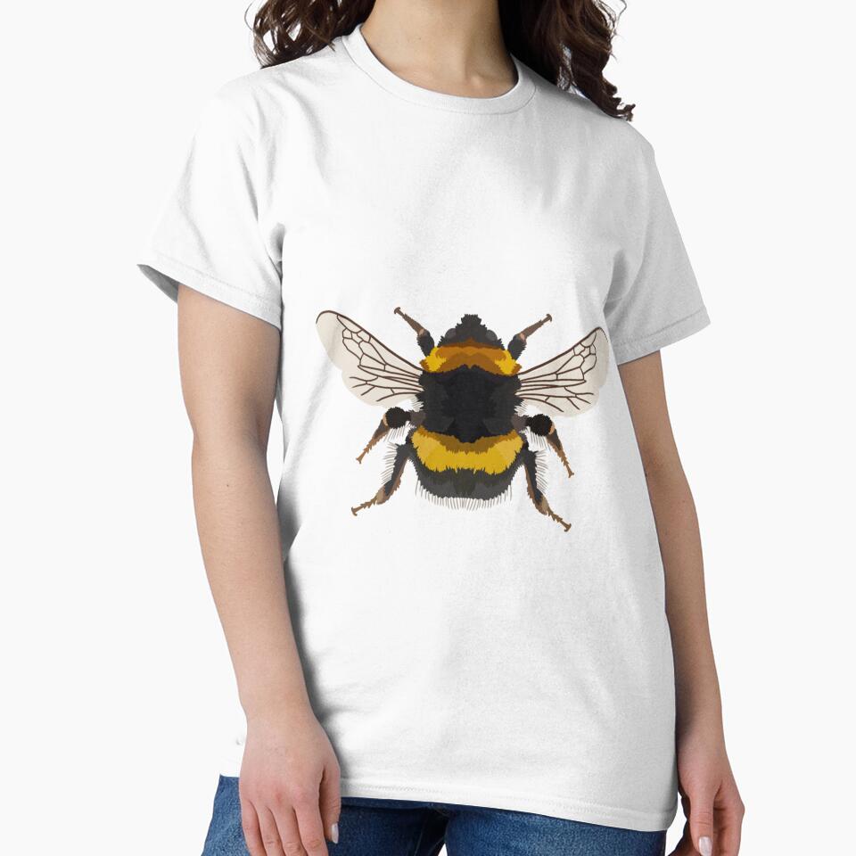B is for Bumble Bee,Bumble Bee: The Fuzzy Pollinator of Gardens and Meadows by PrettylittlepastelUk