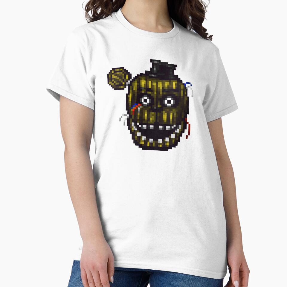 Five Nights at Freddy's 3 - Pixel art - Phantom Freddy by GEEKsomniac