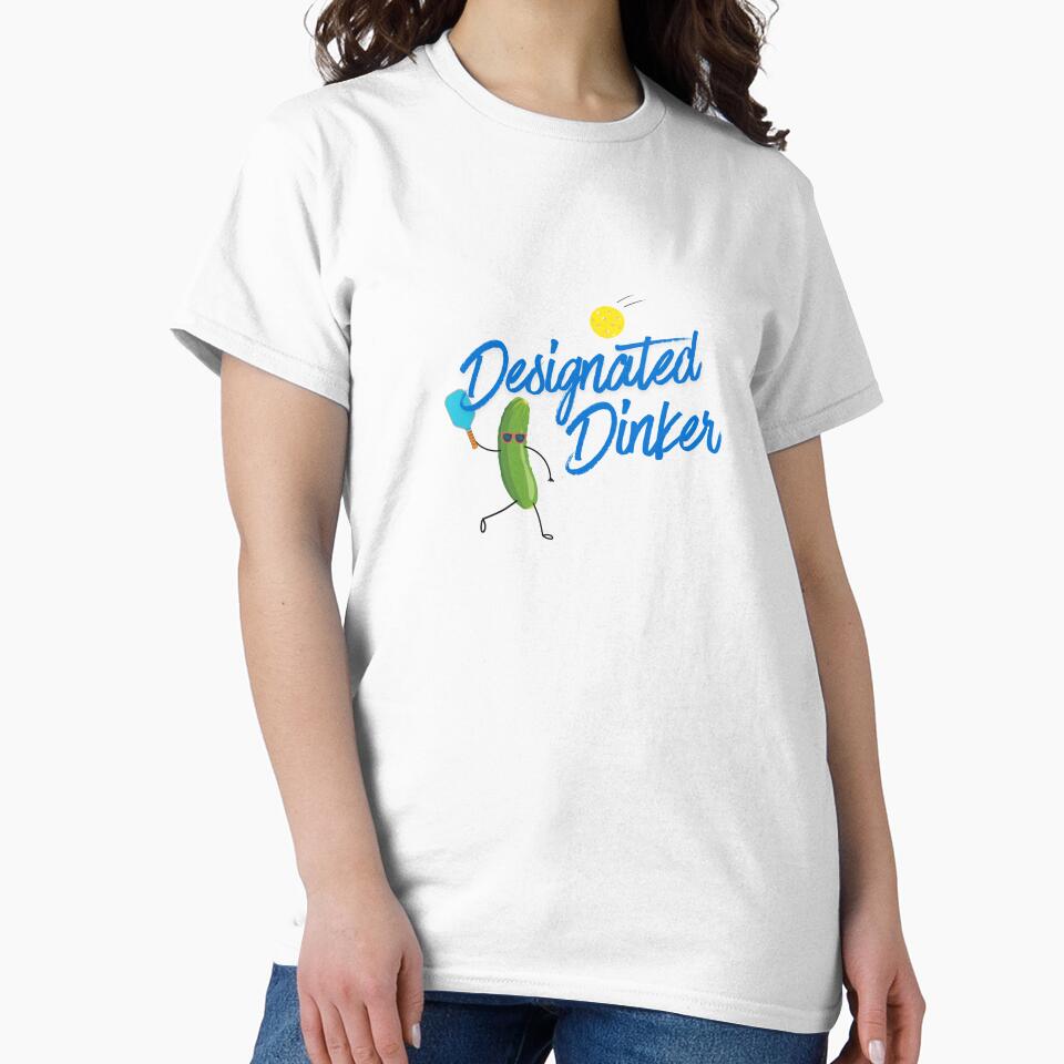 Designated Dinker Pickle Playing Pickleball by Flip Your Pancake