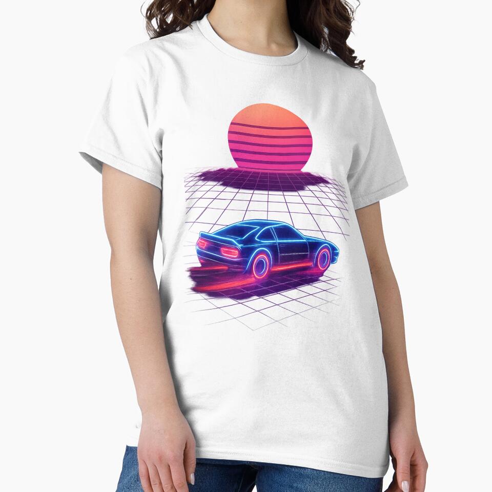 Retro Grid Racer – Neon Horizon by Napini