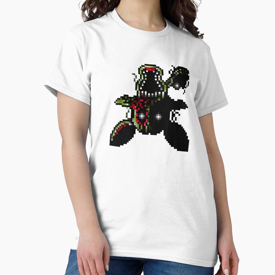 Five Nights at Freddy's 3 - Pixel art - Phantom Mangle by GEEKsomniac