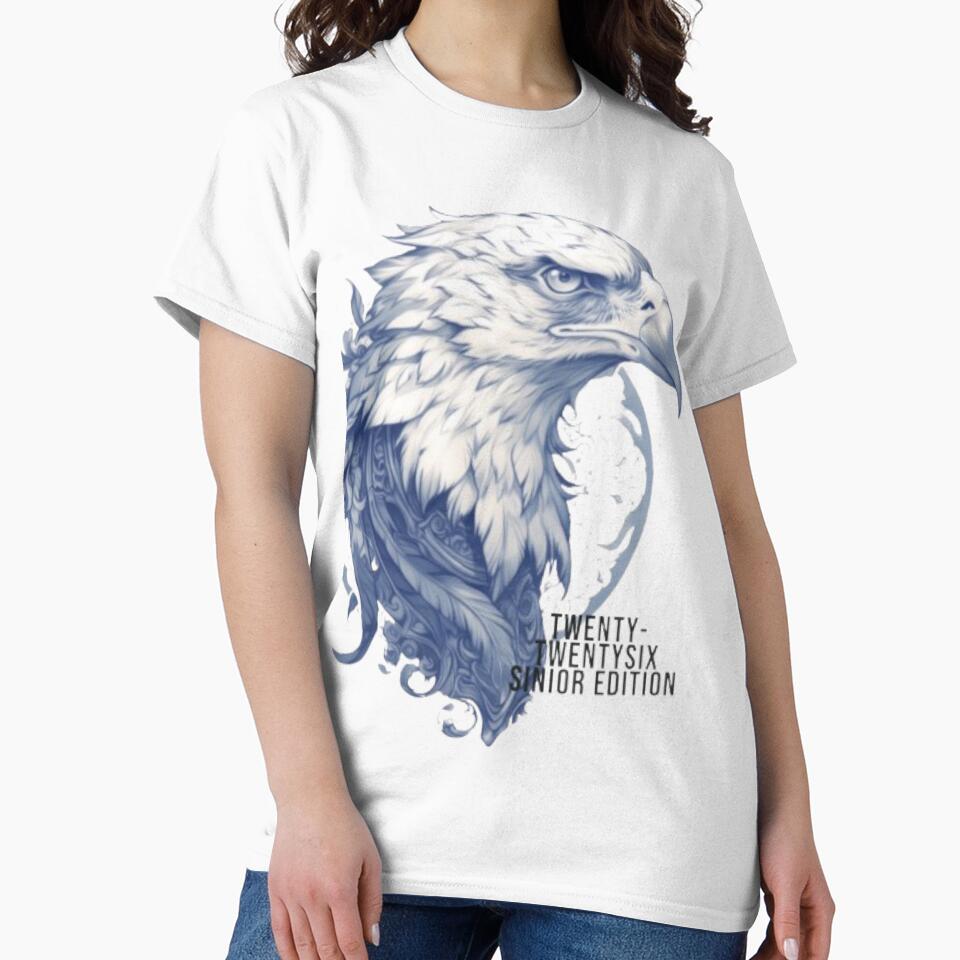 PREMIUM WATERCOLOR EAGLE CLASS OF 2026 by TEDDYTEDDY8 STUDIO