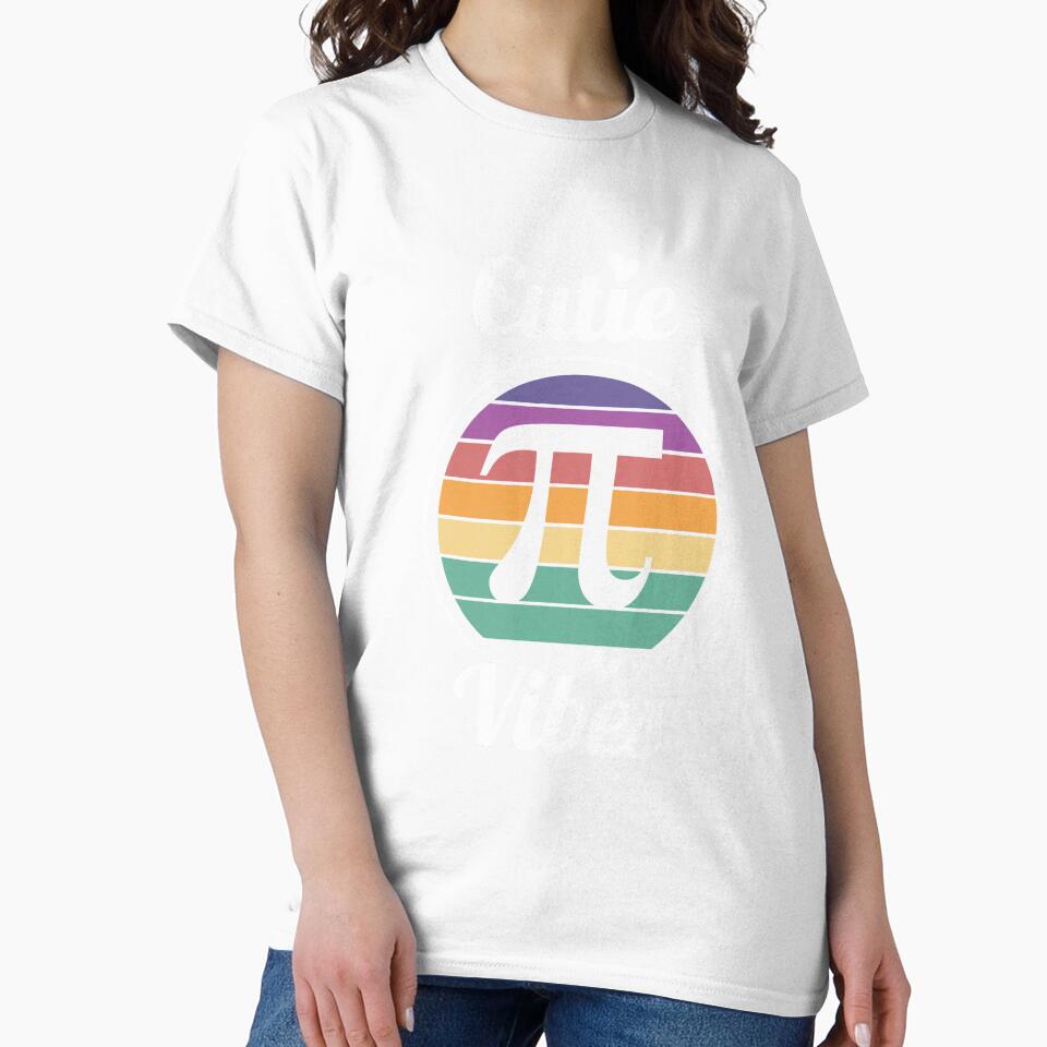 Pi Day 3.14 Cutie Pi Math Geek Girl by MajesticTree