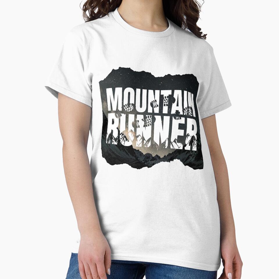 a mountain runner who loves mountains by CypisDesign