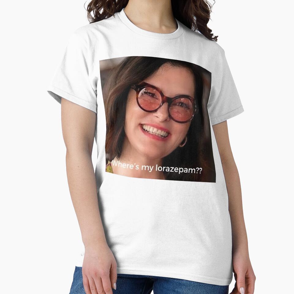Parker Posey Meme Print – “Where’s My Lorazepam??” White Lotus by kato van meirvenne