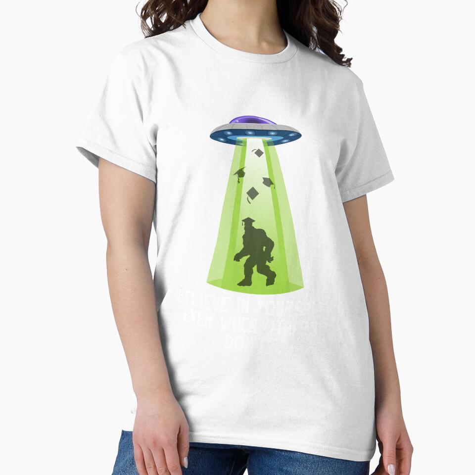 Bigfoot Alien Abduction Graduation Senior Class of by MajesticTree