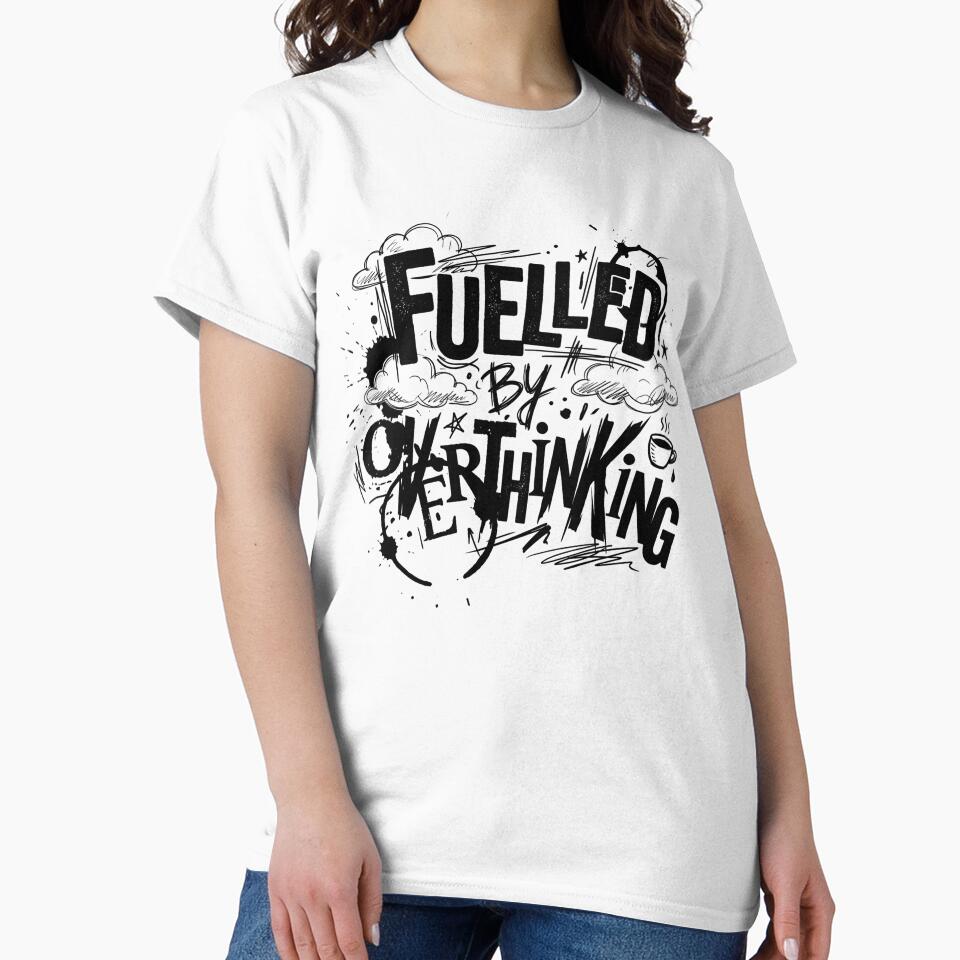 Fuelled By Overthinking Typography Design by pradeepvisuals