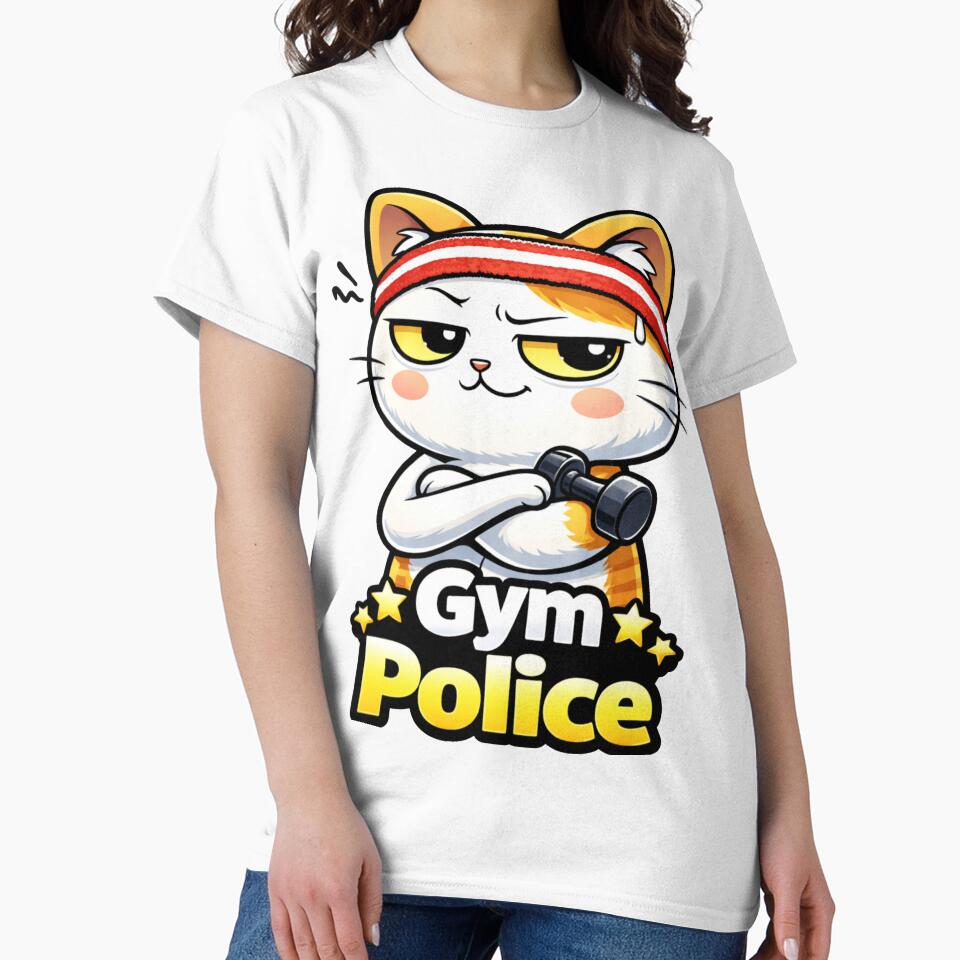 Part of the Gym Judgment Club–Gym Police by les 3 cerises store