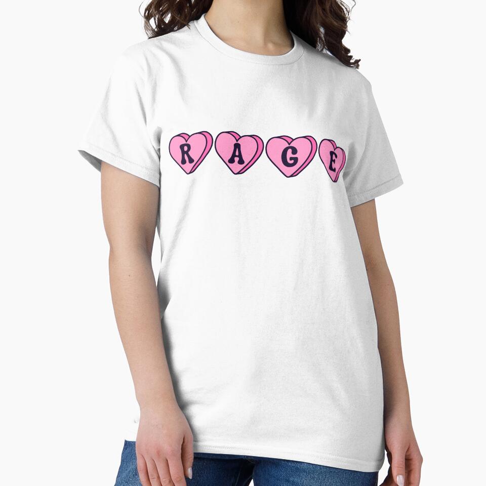 RAGE Candy Hearts - Sweet and Rebellious Aesthetic by Reverendette