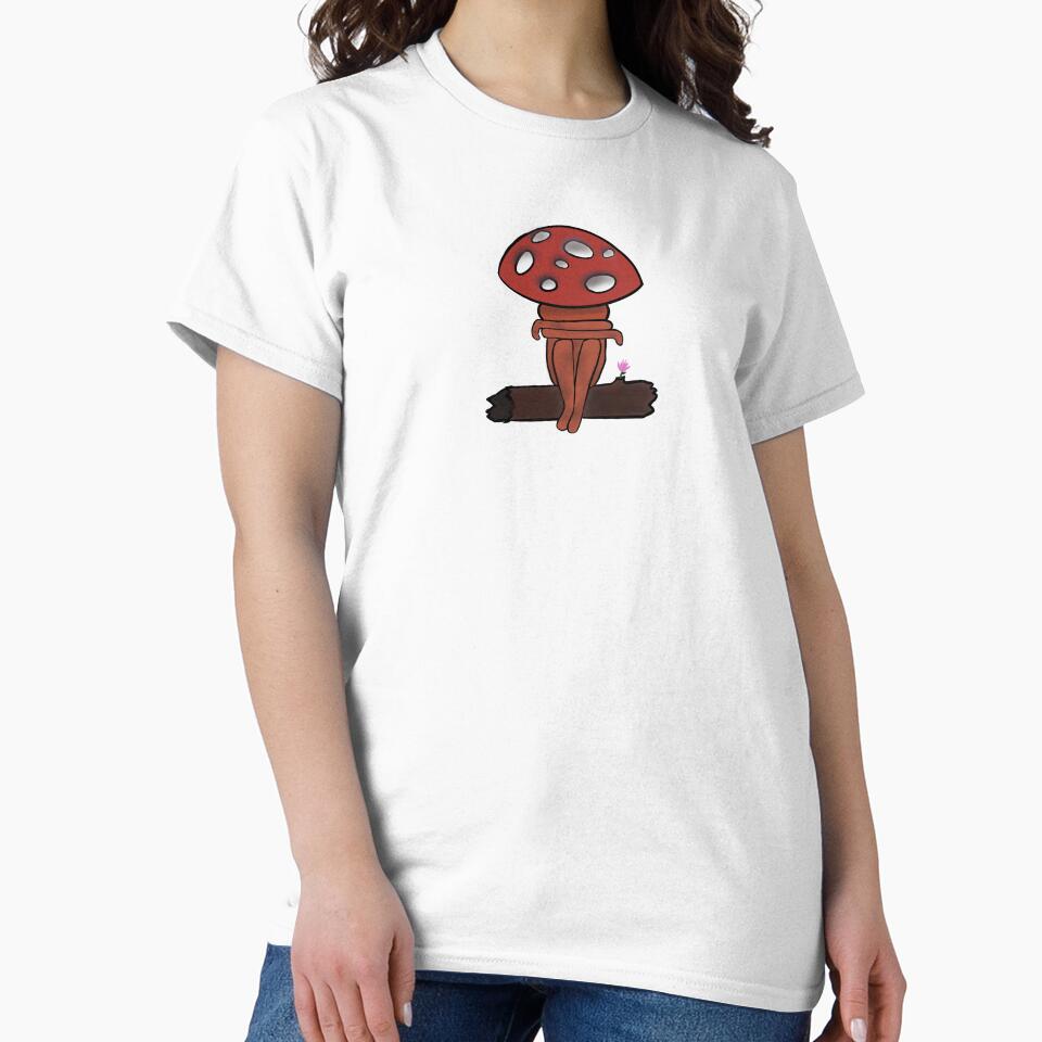 Lonely Mushroom Design by Matcha Mahal
